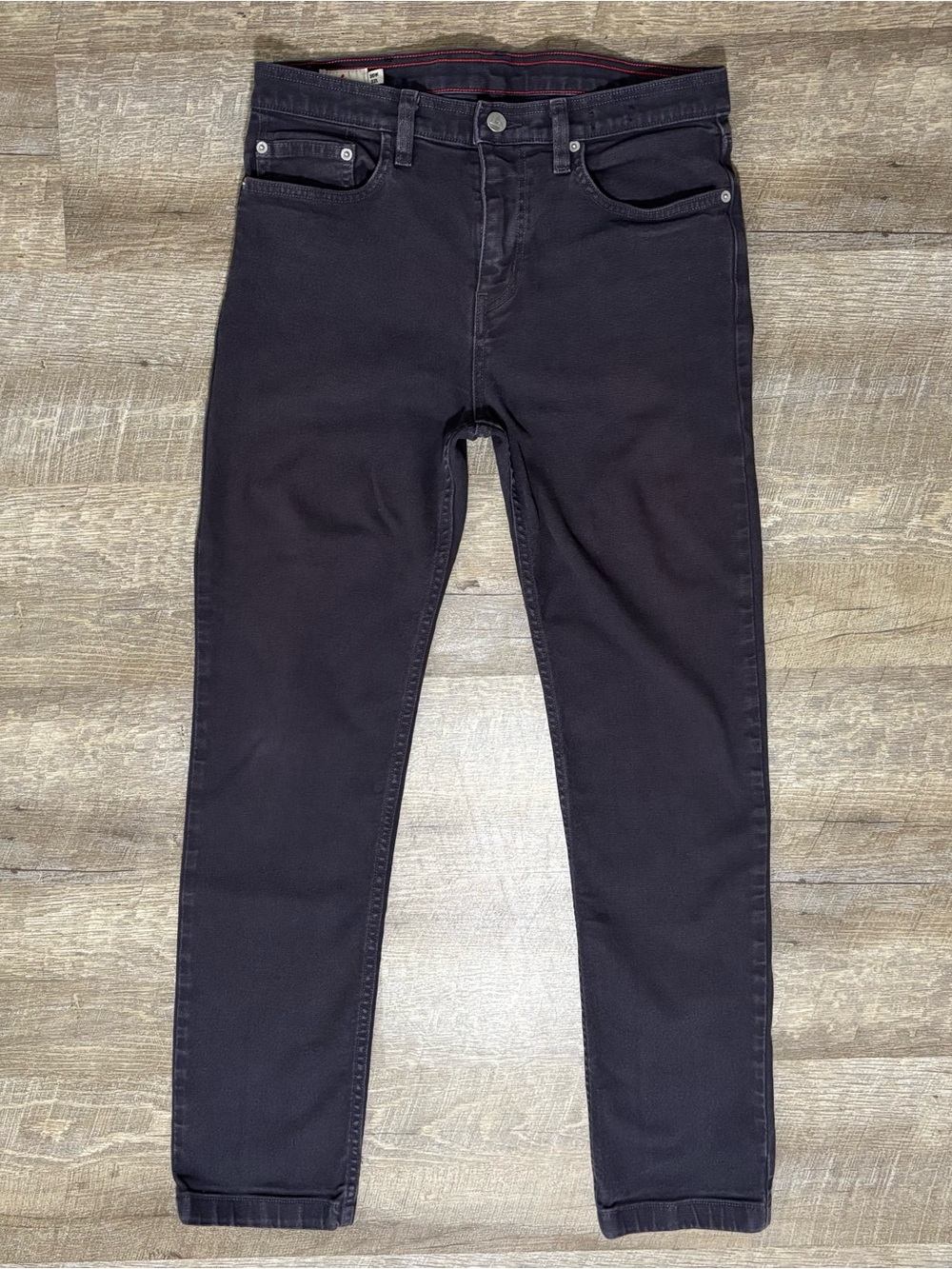 American Giant Straight Leg Canvas Pants Men's 30x32 Black Made in USA